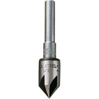 Countersink Bit, 1/2", High Speed Steel, 82° Angle, 5 Flutes - General Tools 195-1/2