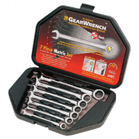 Jeu de cl&eacute;s, Combinaison, 7 morceaux, M&eacute;trique - Gearwrench 9417