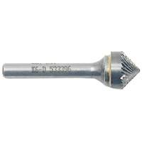 Cone Point Burr, 1/2" Dia., 1/4" Shank, 1/4" Depth of Cut - JET 533395