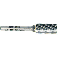 Fraise cylindrique pour aluminium/mat&eacute;riaux non ferreux A5-NF JET-KUT, 1/2" Dia., 1/4" Tige - JET 533605