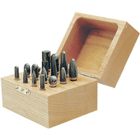 Jeu de fraises au carbure CBK-16 dans un coffret en bois, 16 morcea - JET 533907