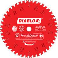 Lames de scie - Usage universel, 12", 44 dents, Pour Bois - Diablo D1244X