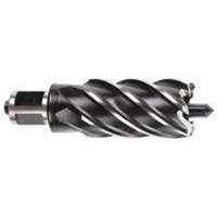 Couteau annulaire &agrave; tige Weldon, Diam&egrave;tre de 1/2", Acier rapide, Profondeur de la coupe de 2", Tige 3/4" - Milwaukee 49-59-2050