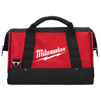 Water-Resistant Contractor Tool Bag, Polyester, 1 Pockets, Red - Milwaukee 48-55-3510