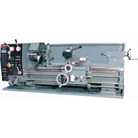 Gearhead Metal Lathe with Taper Attachment & Stand, 65" L x 28" W x 28" H - King Canada KC-1236ML/KM-053/SS1236