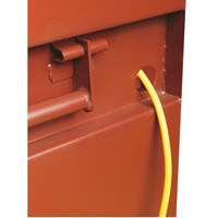 Jobsite Shelf Cabinet, Steel, 47.5 Cubic Feet, Red - Jobox By Crescent 1-697990