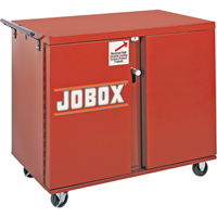 Rolling Work Bench, 49-7/8" W x 40-5/8" H x 26-7/8" D, 24.6 Cubic Feet Capacity - Jobox By Crescent 677990