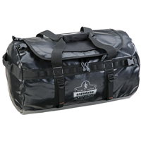 Water Resistant Duffel Bags, Vinyl, 1 Pockets, Black - Ergodyne 13034