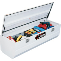 Heavy-Duty Truck Chest, 20-1/4" x 58-1/2" x 19", Steel, Beige/Black/Blue/Brown/Green/Grey/Orange/Red/Silver/Tan/Yellow - Jobox By Crescent 817980