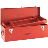 Coffre &agrave; outils, 10-3/4" P x 25-1/2" la x 10" h, Rouge - Gray Tools 9104