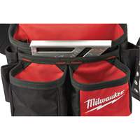 Ceinture de travail a/m&eacute;canisme de suspension pour entrepreneur, Nylon, Noir - Milwaukee 48-22-8120