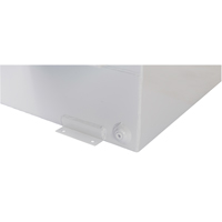 Steel Fuel Transfer Tank, Steel, 100 Gal. Capacity, White - Jobox By Crescent 498000