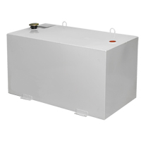 Steel Fuel Transfer Tank, Steel, 100 Gal. Capacity, White - Jobox By Crescent 484000