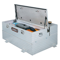 Aluminum Fuel Transfer Tank & Chest, Aluminum, 74 gal. Capacity, Silver - Jobox By Crescent 433000