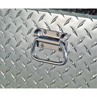 Aluminum Fuel Transfer Tank & Chest, Aluminum, 74 gal. Capacity, Silver - Jobox By Crescent 433000