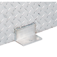 Aluminum Fuel Transfer Tank & Chest, Aluminum, 74 gal. Capacity, Silver - Jobox By Crescent 433000