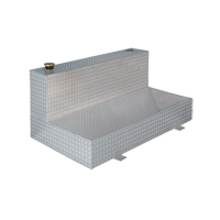 Aluminum Fuel Transfer, Aluminum, 100 Gal. Capacity, Silver - Jobox By Crescent 437000