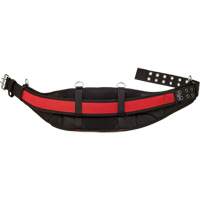 Padded Work Belt, Nylon, Black/Red - Milwaukee 48-22-8140
