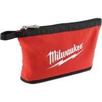 &eacute;tui avec fermeture &agrave; glissi&egrave;re, Toile, 1 pochettes, Noir/Rouge - Milwaukee 48-22-8180