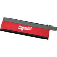 Ensemble de trois &eacute;tuis avec fermeture &agrave; glissi&egrave;re de format diff&eacute;rents, Toile, 3 pochettes, Noir/Rouge - Milwaukee 48-22-8183