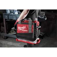 Packout Compact Low-Profile Organizer, 16-2/5" x 9-3/4" x 2-1/2", Black/Red - Milwaukee 48-22-8436