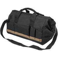Sac &agrave; outils MEGAMOUTH, Polyester, 25 pochettes, Noir - Kuny's SW-1163