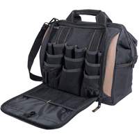 Multi-Compartment Tool Carrier, Polyester, 33 Pockets, Black - Kuny's SW-1537