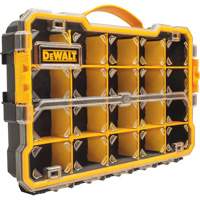 Compartment Pro Organizer, 11" W x 17-5/8" D x 2-7/8" H, Black/Yellow - DEWALT DWST14830