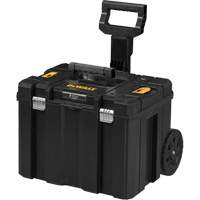 Coffre de rangement profond portatif TSTAK, 20-1/8" x 17" x 39", Noir - DEWALT DWST17820