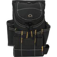 Porte-outils pour personnel en entretien, Porte-outil multiple, Polyester, 5 Poches - Outils Aurora 