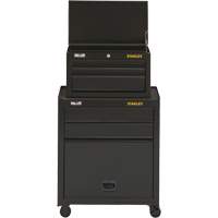 100 Series Tool Chest & Cabinet, 5 Drawers, 26-1/2" W x 14" D x 43-1/2" H, Black - Stanley Tools STST22656BK