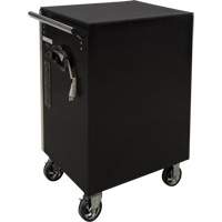 Chariot &agrave; outils &agrave; usage intensif, 7 tiroirs, 28" la x 22" p x 42-3/8" h, Noir - Outils Aurora 