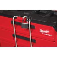 Packout 3-Drawer Tool Box, 16-1/3" x 14-1/3" x 22-1/5", Black/Red - Milwaukee 48-22-8443