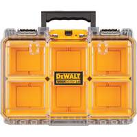 ToughSystem&reg; 2.0 Deep Compact Organizer, 14-1/2" x 10-1/2" x 5-1/5", Yellow - DEWALT DWST08020
