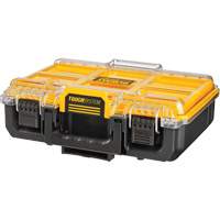 ToughSystem&reg; 2.0 Deep Compact Organizer, 14-1/2" x 10-1/2" x 5-1/5", Yellow - DEWALT DWST08020