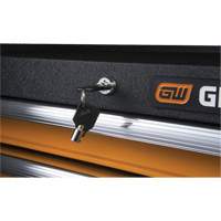 GSX Series Tool Chest, 26" W, 4 Drawers, Black/Orange - Gearwrench 83240