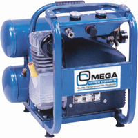 Compresseurs d'air s&eacute;rie entrepreneur, &eacute;lectrique, 3,3 gal. (4 gal. US), 125 PSI, 115/1 V - Omega Compressors DP-2022S