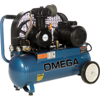 Professional Series Air Compressors, Electric, 9.2 Gal. (11 US Gal), 125 PSI, 115/1 V - Omega Compressors PK-3011