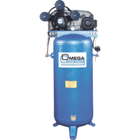 Professional Series Air Compressors, 50 Gal. (60 US Gal) - Omega Compressors PK-6560V