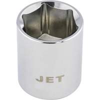 Douille chrom&eacute;e, 13 mm, Prise 1/2", 6 pans - JET 672513