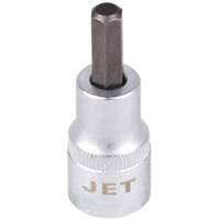 Douille &agrave; embout, Hexagonale, 3 mm x 2" lo, Prise 3/8" - JET 677253