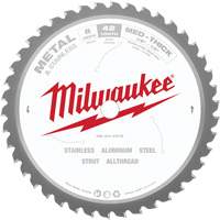 Lames de scie circulaire &agrave; usage g&eacute;n&eacute;ral Endurance, 8", 42 dents, Pour M&eacute;tal - Milwaukee 48-40-4515