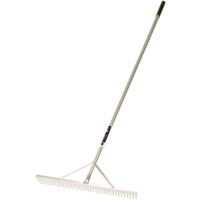 R&acirc;teaux &agrave; niveler Pro, Manche Aluminium, 36" la, Lame Aluminium, 36 dents - Garant GALR36