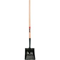 Pelle carr&eacute;e, Bois, Lame Acier durci, Manche en Droit, Longueur 42" - Garant LHS2L