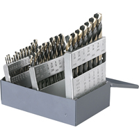 CLE-FORCE Drill Sets, 29 Pieces, High Speed Steel - Walter Surface Technologies C69032