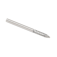 Fraises au carbure solide - Arboriforme avec extr&eacute;mit&eacute; en pointe CLEVELAND, SG-44, 3 mm dia., 1/8" Tige - Walter Technologies Pour Surface C17486