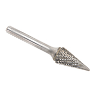 Fraises au carbure solide - Forme conique pointue CLEVELAND, SM-5, 1/2" dia., 1/4" Tige, 22,2 mm Prof. de la coupe - Walter Technologies Pour Surface C17499
