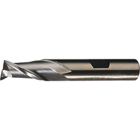 CLEVELAND Single End Center Cutting Square End Finishers, 1/2" Dia., 2 Flutes, Cobalt - Walter Surface Technologies C42616