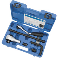 750 ft-lb Heavy-Duty Torque Multiplier Kit, 1/2" Input, 3/4" Output, 3.3:1 Torque Ratio - JET 719071