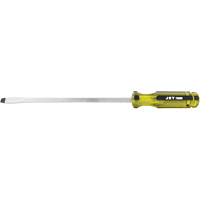 Tournevis &agrave; fente avec manche g&eacute;ant, 3/8", 10" lo, Prise Plastique - JET 720360